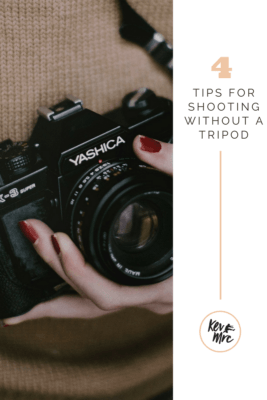 4 photography tips to shoot without a tripod