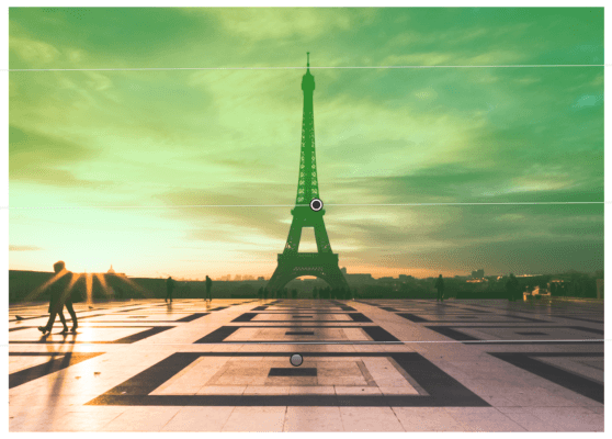 See Overlay Graduated Filter