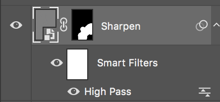 Sharpen photos edit high pass filter