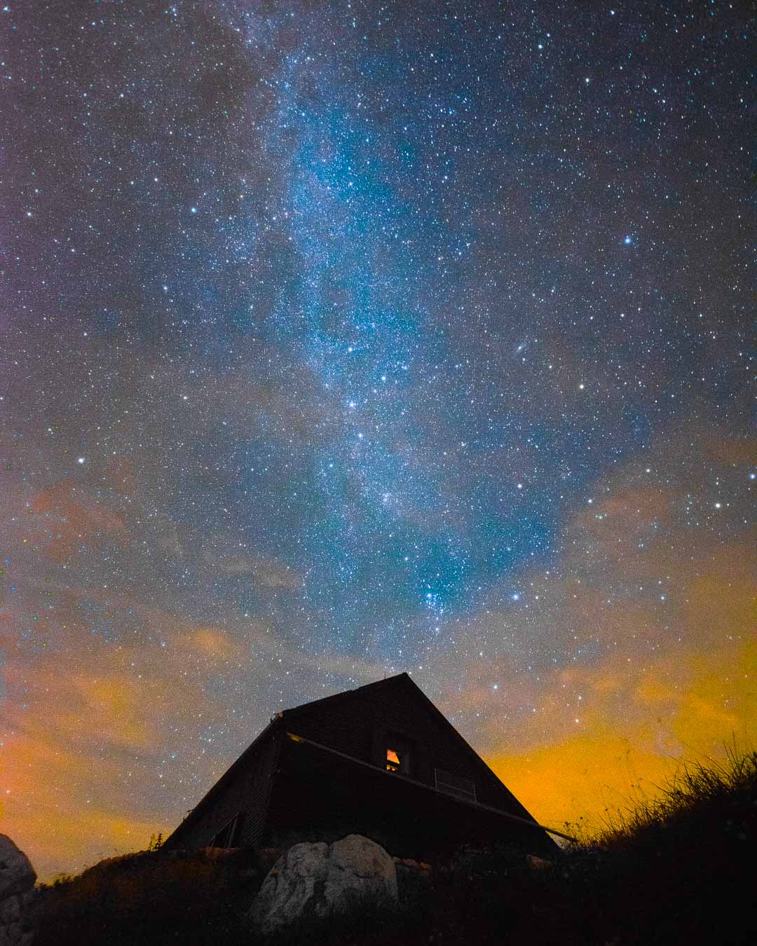 Stargazing on top of Slovenia