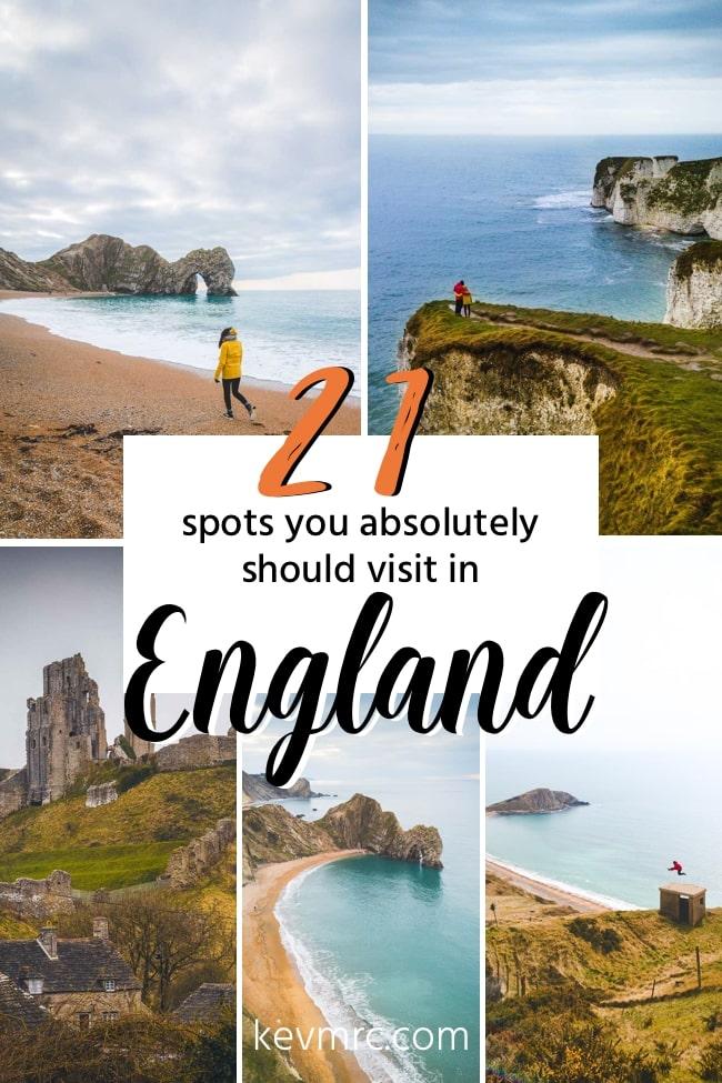 The Jurassic Coast is an incredibly beautiful part of England, full of natural wonders. If you’re looking for places to see on the Jurassic Coast, this is the perfect article for you! Keep reading to discover 21 amazing places to see on the Jurassic Coast. jurassic coast england | Where to go in England | Hiking in England | What to see in England | Best things to do in the Jurassic Coast | England travel ideas | What to do in England | How to get to Durdle Door | Cool things to do in Dorset | Best places in UK | Day trip from London