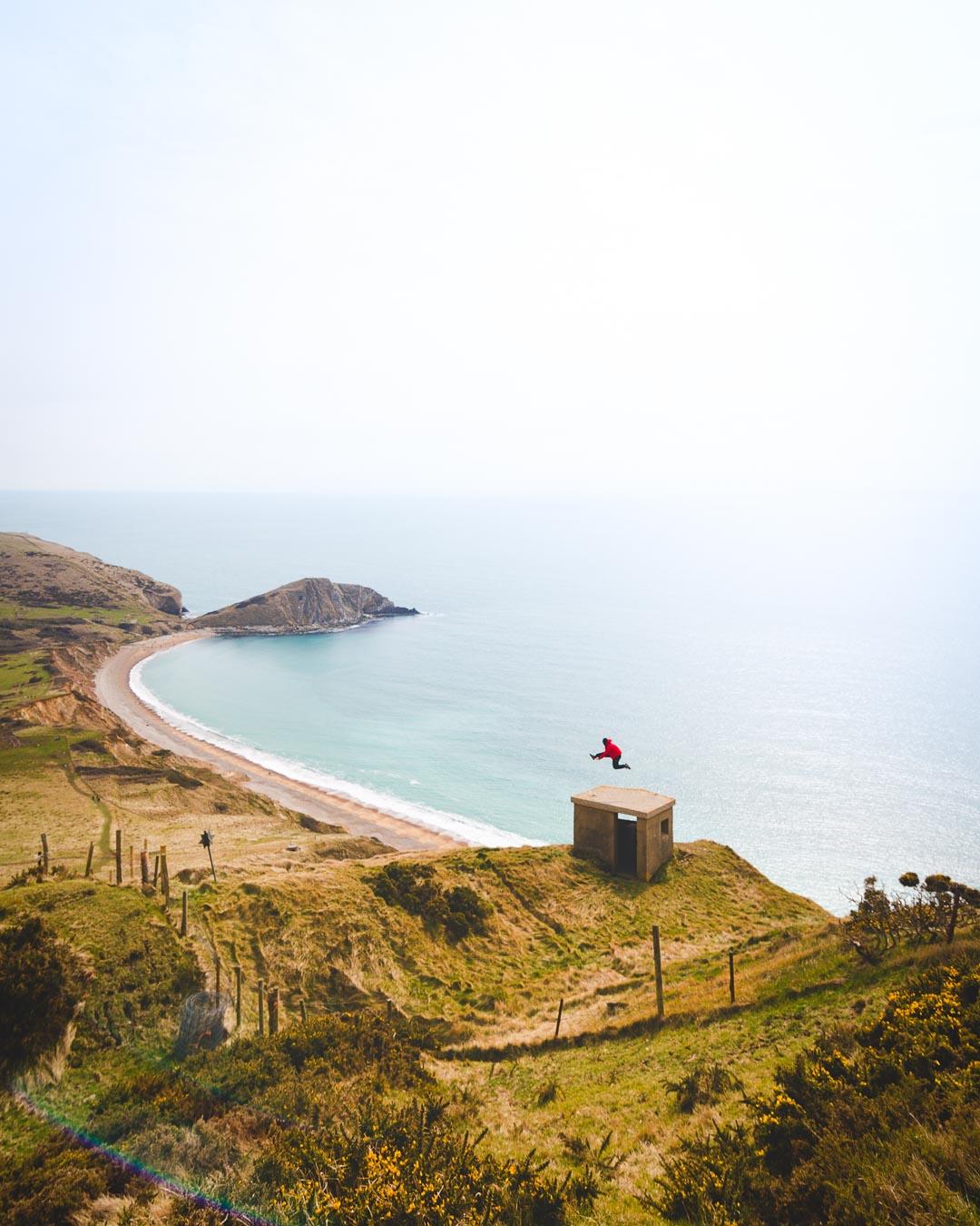 worbarrow bay from flower's barrow