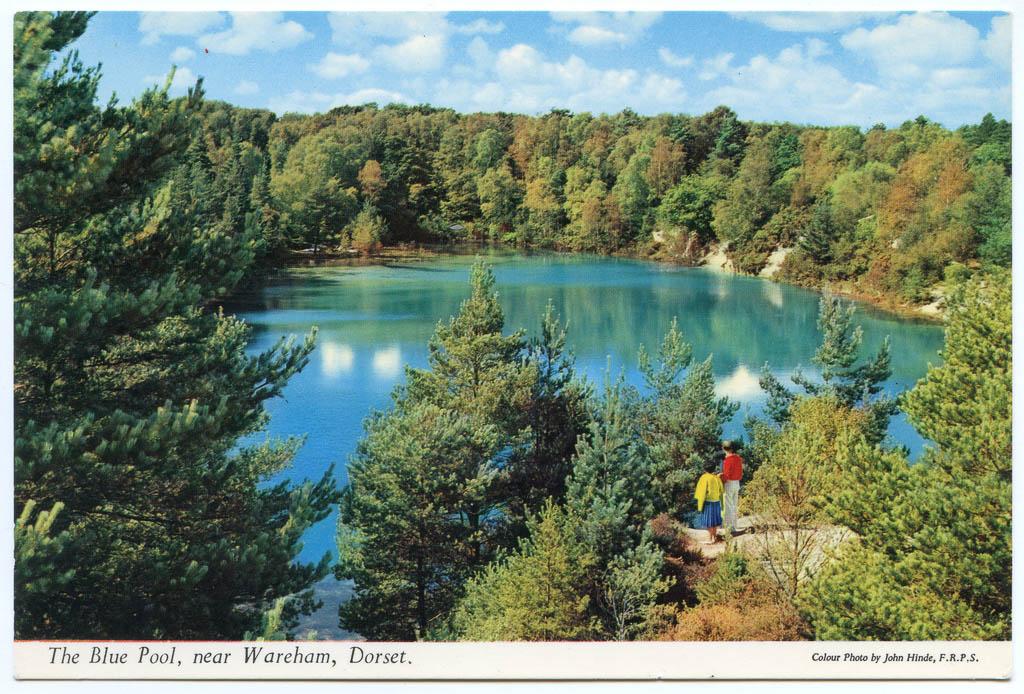 the blue pool in dorset