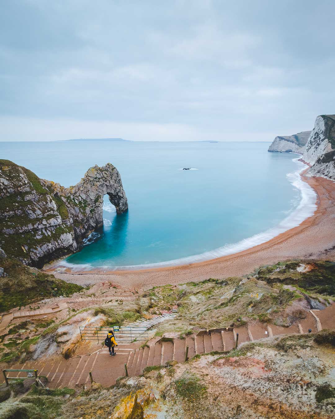 durdle door stairs