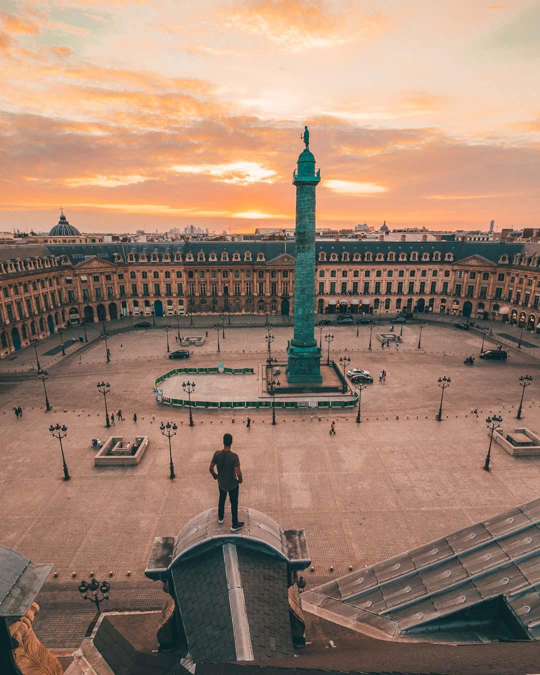 on place vendome rooftops