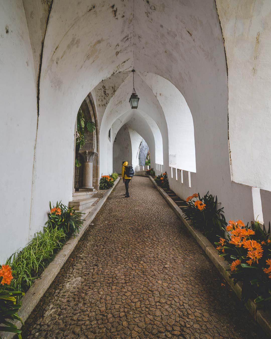 the hallway of the main entrance