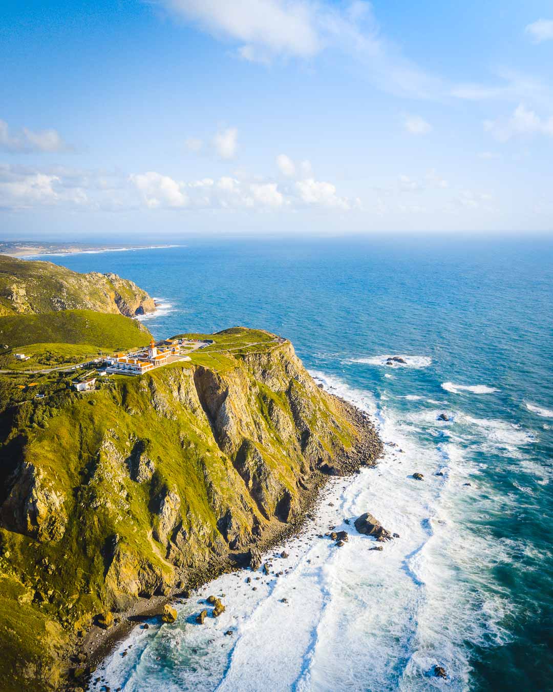 cabo da roca from the air