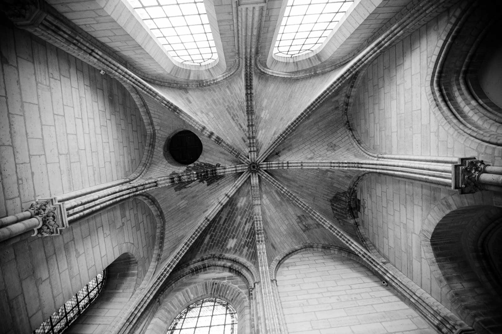 ceiling of first floor