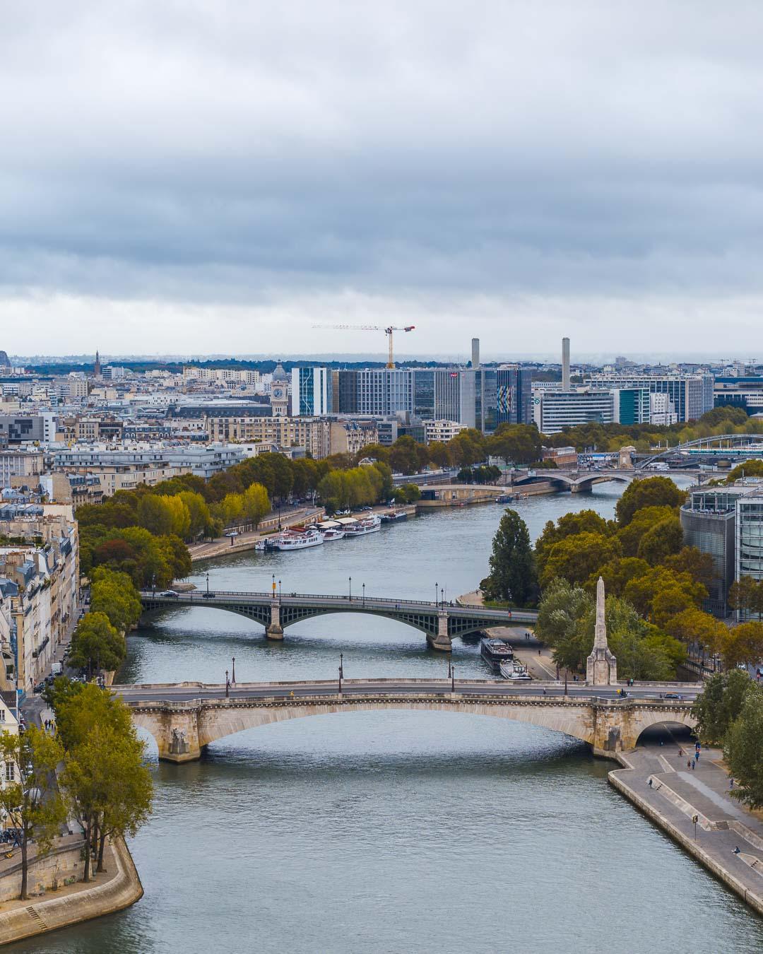 bridges over the seine river