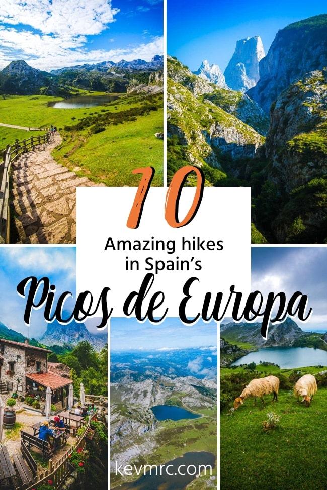 The 10 best hikes in Picos de Europa Spain. Best things to do in Spain | Best things to do in Asturias | Spain bucket list | Hiking in Spain | What to see in Asturias | Spain travel | Spain travel ideas | Asturias travel guide | Spain national park | Best things to do in Picos de Europas | Best hikes in Europe #spaintravel #asturias #hiking #picosdeeuropa #europe