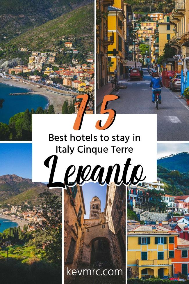 15 best hotels to stay in Levanto Cinque Terre Italy. So you’re planning a trip to Cinque Terre? And you’ve chosen to stay in Levanto? Great choice! You’ll escape the crowds while staying really close to the 5 villages. I’ve put together this list of the 15 best hotels in Levanto to have an absolutely lovely stay. Best place to stay in Cinque Terre | Where to stay in Cinque Terre | Best village in Cinque Terre | Where to stay in Levanto | Cheapest place to stay in Cinque Terre #levanto #cinqueterre #italy
