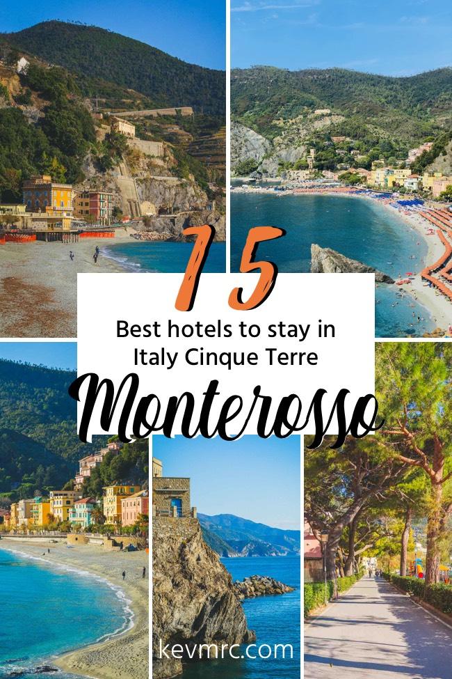 So you’re planning a trip to Cinque Terre? And you’ve chosen to stay in Monterosso? That’s definitely the best place to stay for easy access to the beach! Ok, now the hard part: finding the perfect hotel for you. I’ve put together in this post the 15 best hotels in Monterosso, where you’ll have an absolutely lovely stay. Best place to stay in Cinque Terre | Best hotel in Cinque Terre | Where to stay in Cinque Terre | Best hotel in Monterosso | Best Cinque Terre village #cinqueterre #monterosso
