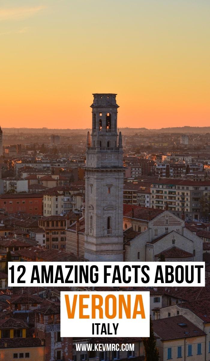 Did you know that Verona was once the residence of the Kings of Italy? Oh and trust me, it’s not the only interesting fact about Verona Italy. Keep reading to learn 12 more amazing facts about Verona! verona romeo and juliet italy | italy facts | italy facts history | italy facts fun | italy facts travel #italy #facts #funfacts #verona