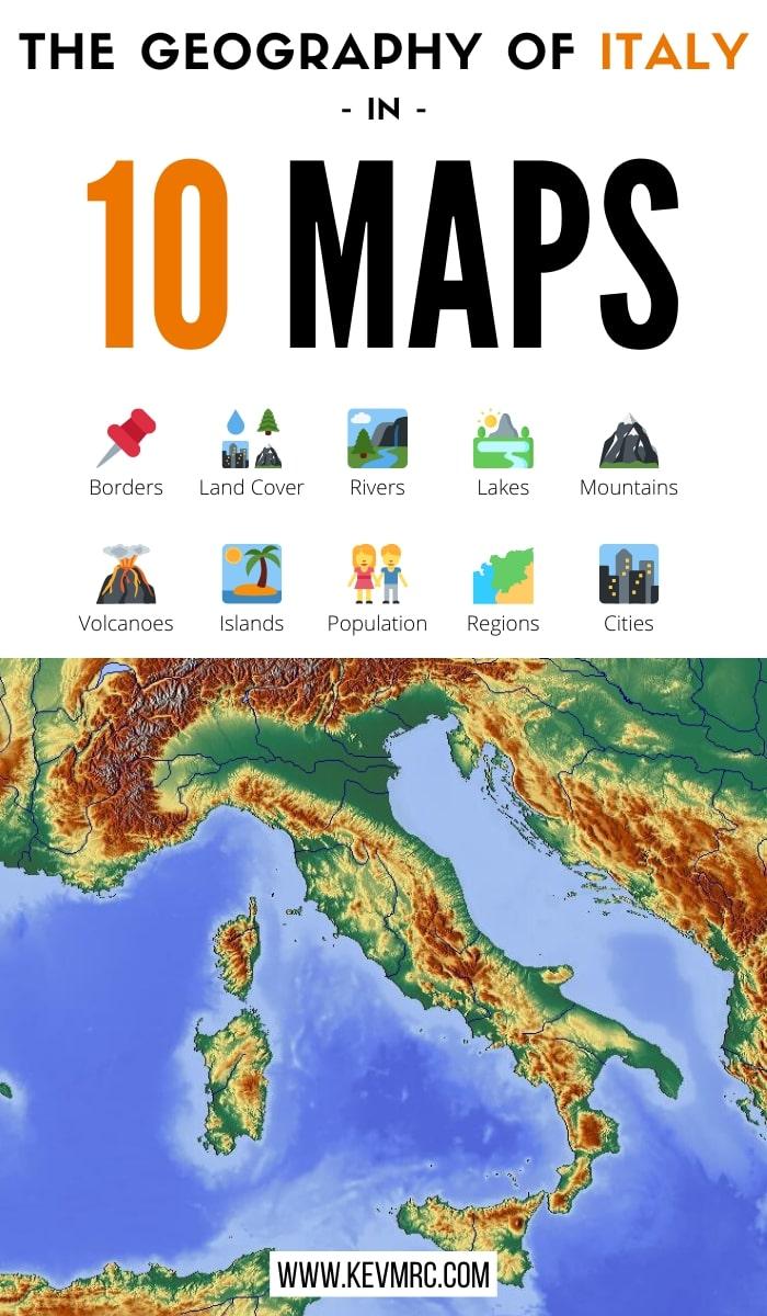 49 amazing Italy geography facts. Learn more about this European country with these 49 geography facts about Italy! From rivers & volcanoes to regions & cities, you’ll also get a free infographic with all the information! italy facts | italy geography map | italy facts fun | italy fun facts | europe facts | italy map | italy map regions #italy #funfacts #italyfacts #geopgraphymap