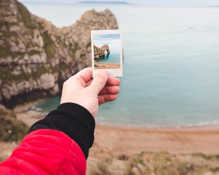 photography of durdle door in england