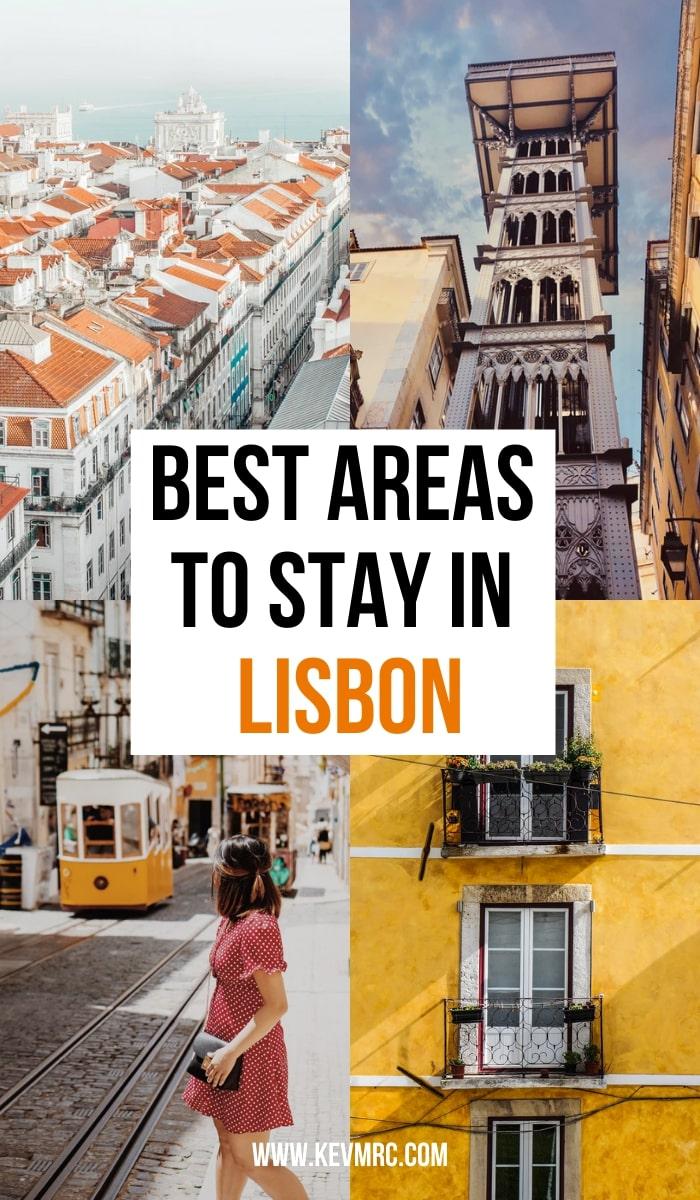 Planning a trip to Lisbon? And you don't know which area to choose for your stay? To help you make your choice, I've put together this list of the best places to stay in Lisbon with the pros and cons of each district. best lisbon hotels | lisbon portugal travel guide | where to stay in lisbon portugal | lisbon portugal hotel | best hotels in lisbon portugal | best area to stay in lisbon