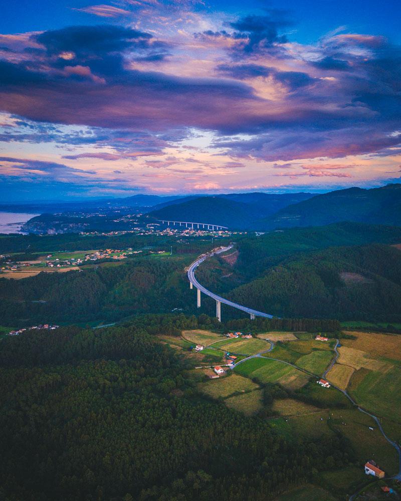 massive bridge in cabo vidio