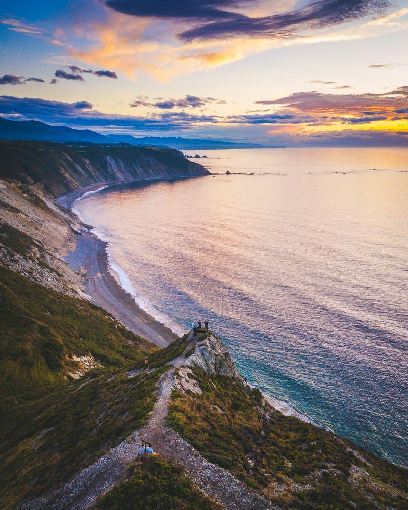 aerial view of mirador del sablon