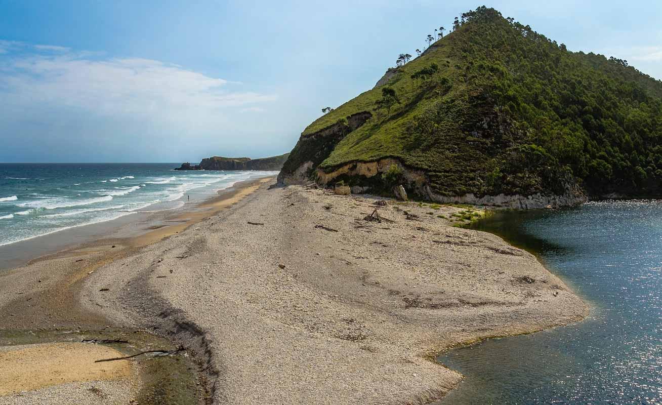 playa de san antolin one of the best beaches in asturias spain