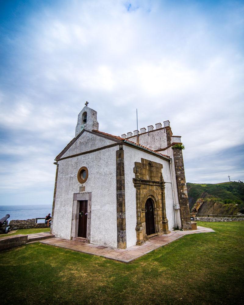 ermita de la virgen de guia in ribadesella