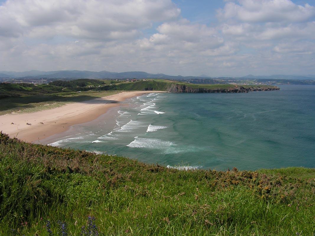 xago beach in asturias