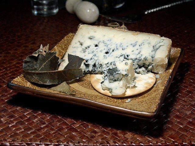 cabrales cheese from asturias in spain