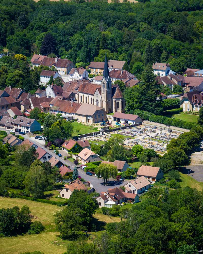 eglise saint gervais in voiteur jura