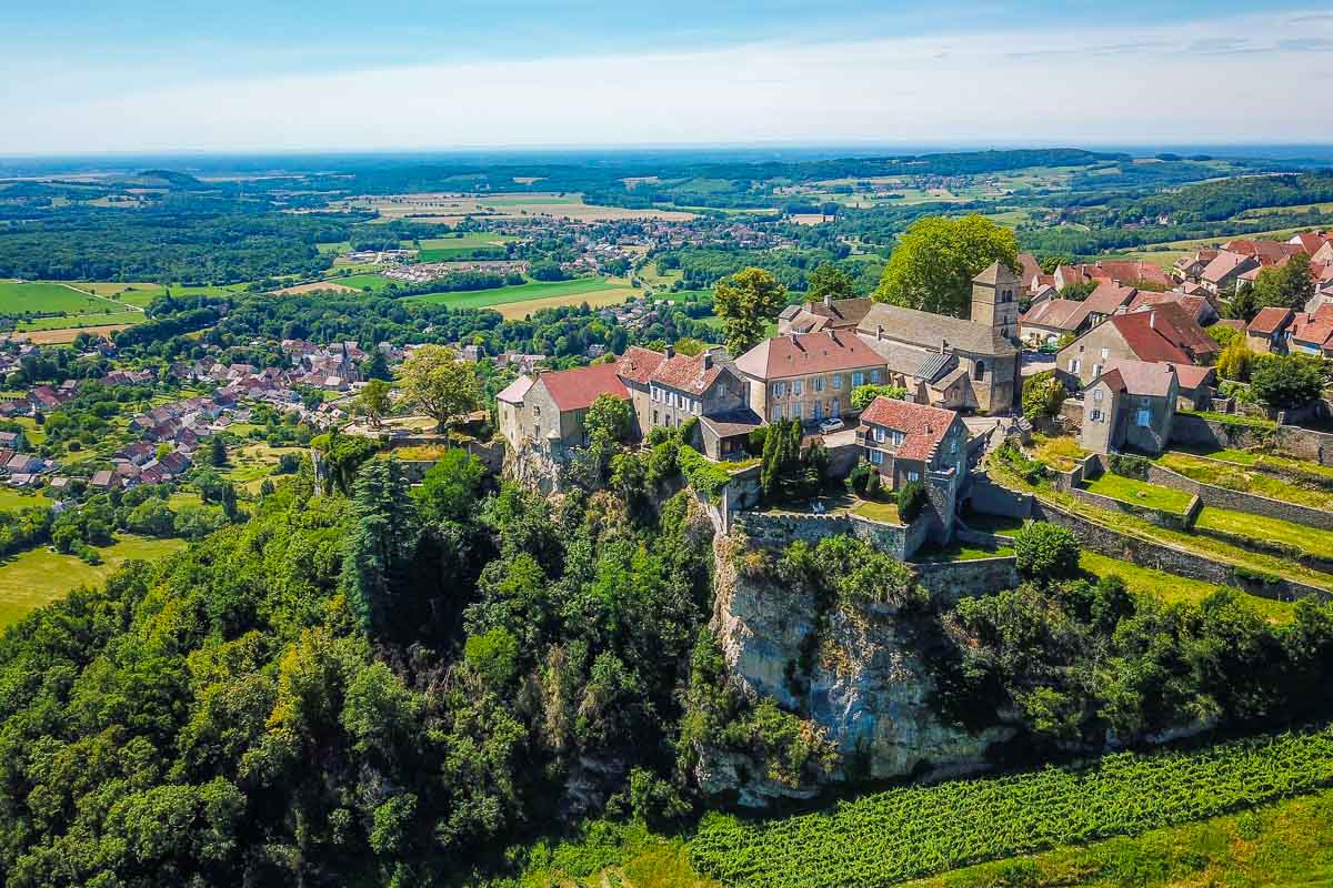 chateau chalon jura france