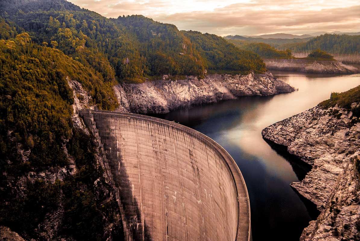 gordon dam is one of the best places of interest in tasmania australia