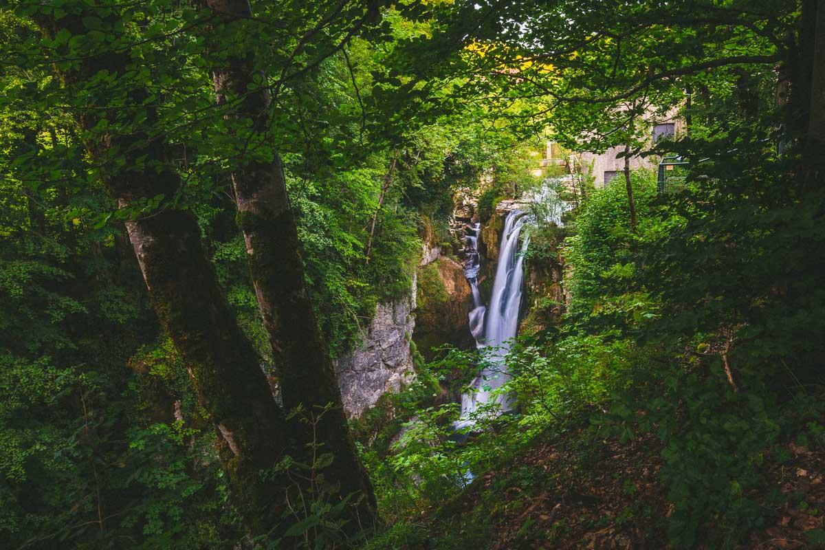 above the langouette waterfall horizontal version