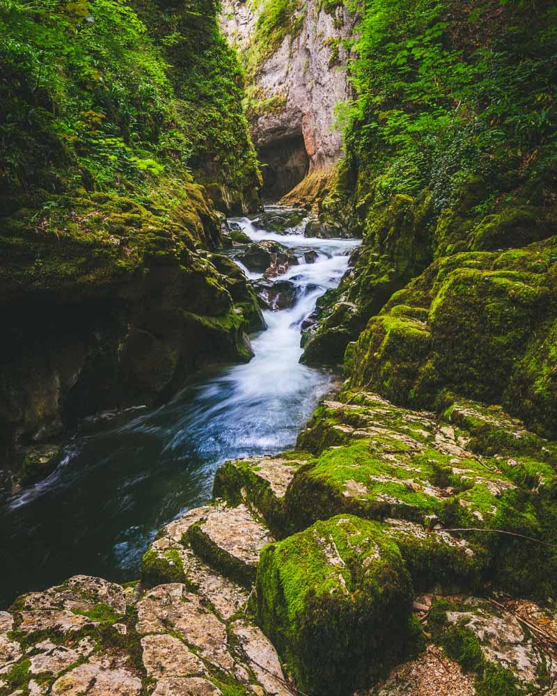 down part of gorges de langouette