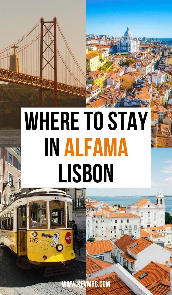 Looking for a place where to stay in Alfama for your next trip to Lisbon? I've put together this list of the best places to stay in Alfama Lisbon to make your choice easier in this very lively historical district. Staying in alfama district lisbon | quartier alfama lisbonne