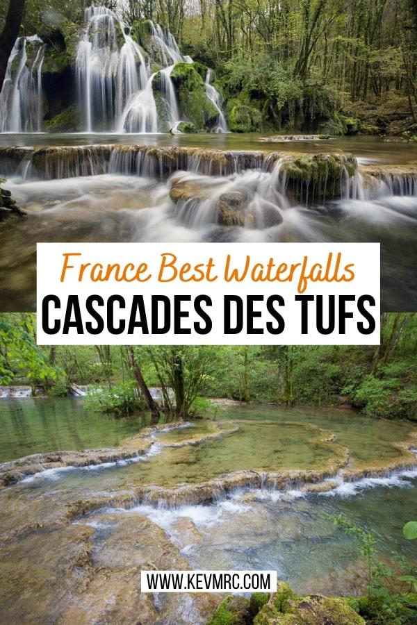La Cascade des Tufs is an epic waterfall in Jura, France. This amazing waterfall would definitely be worth a long hike to reach; but you don't need to, as it's only 10min away from the road! jura tourisme | jura france travel | vacances jura | france travel amazing places nature | cascades france 