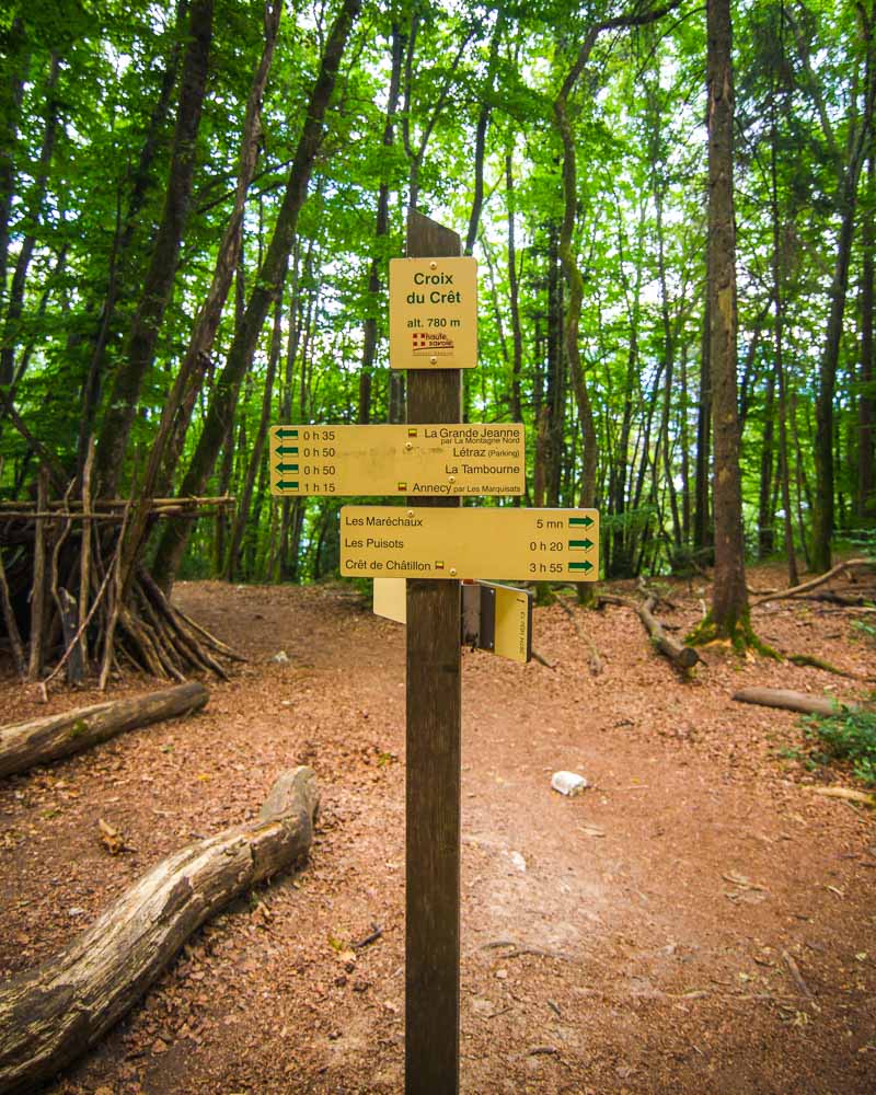 croix du cret sign