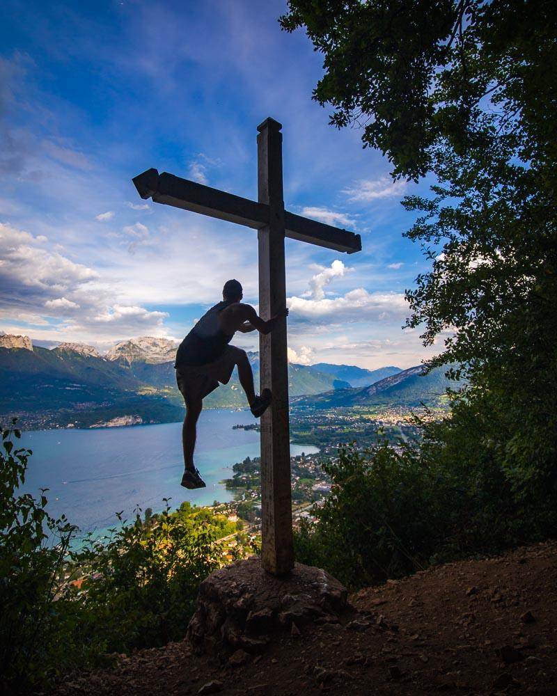 kevmrc climbing the croix du chef lieu sevrier
