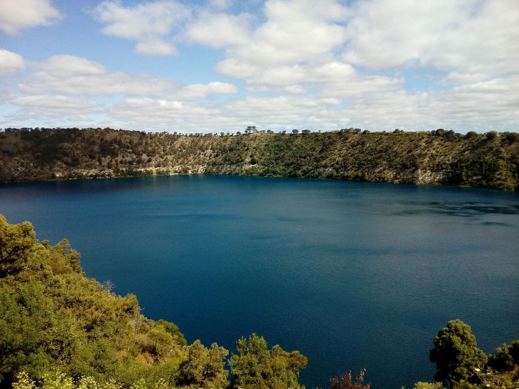 mt gambier blue lake is one of the top landmarks of south australia