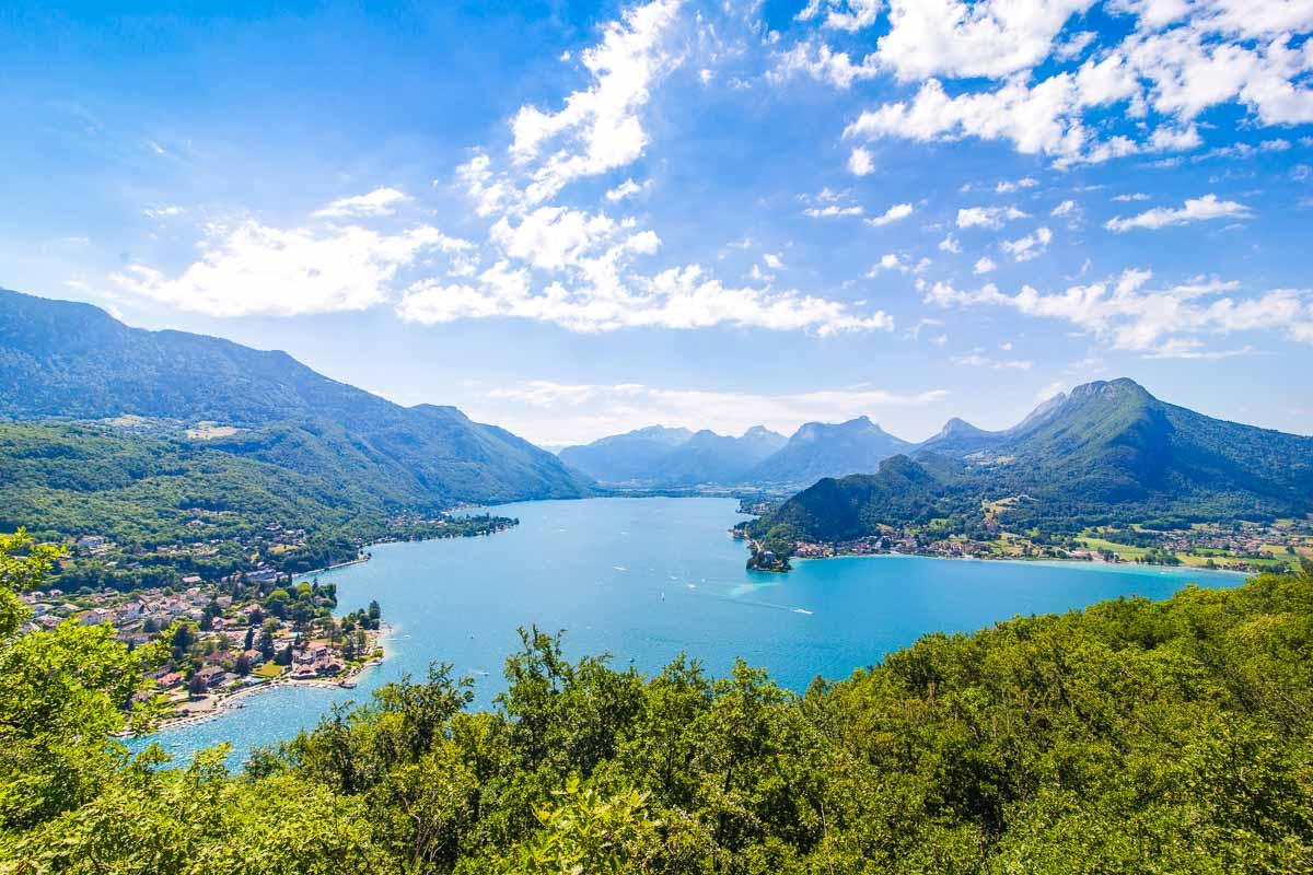 annecy lake is in the famous france landmarks