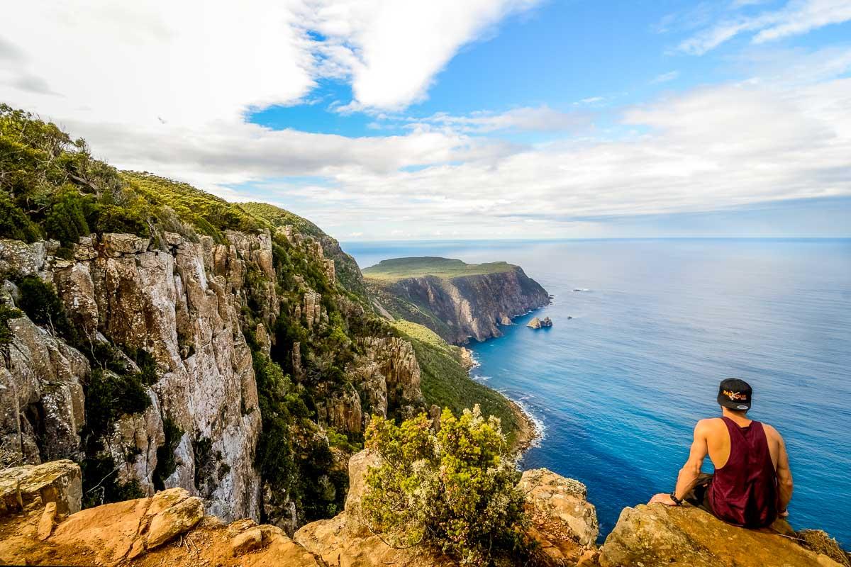 tasman national park is one of the most famous landmarks in tasmania australia