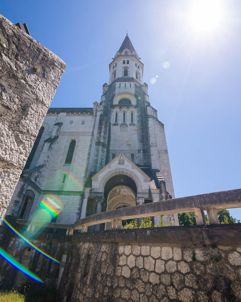 first view of the basilica