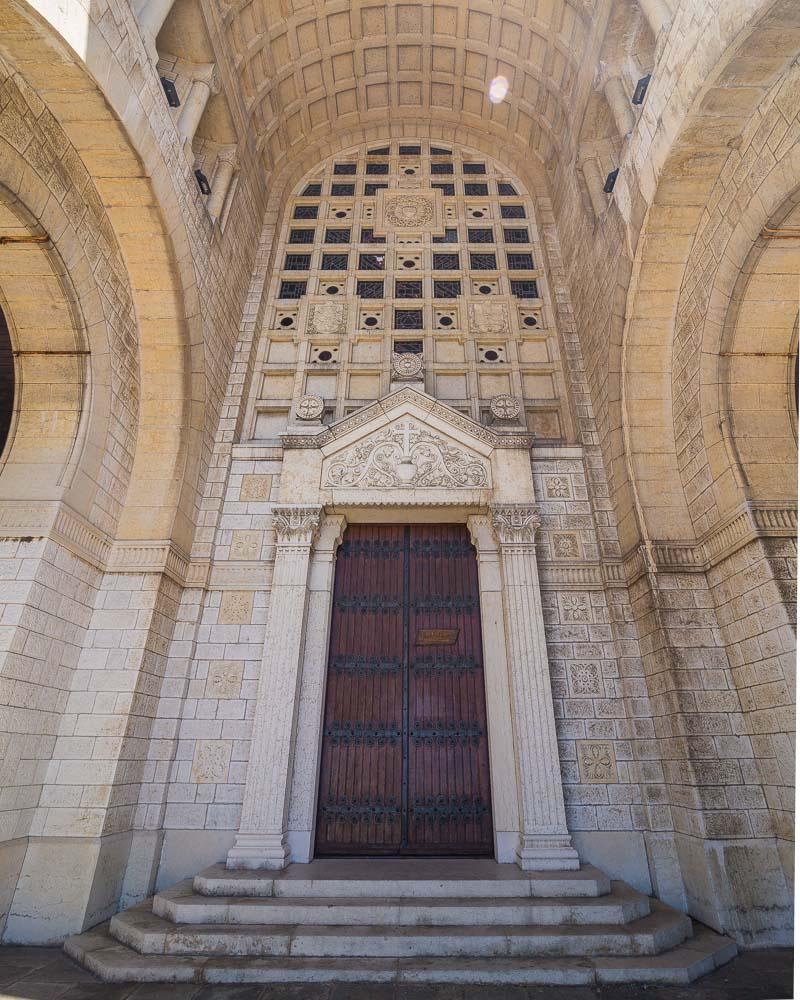 front door of the basilica