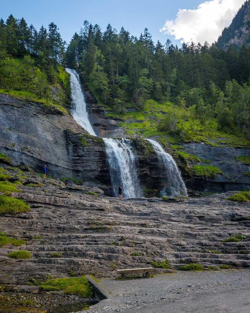 cascade du rouget haute savoie