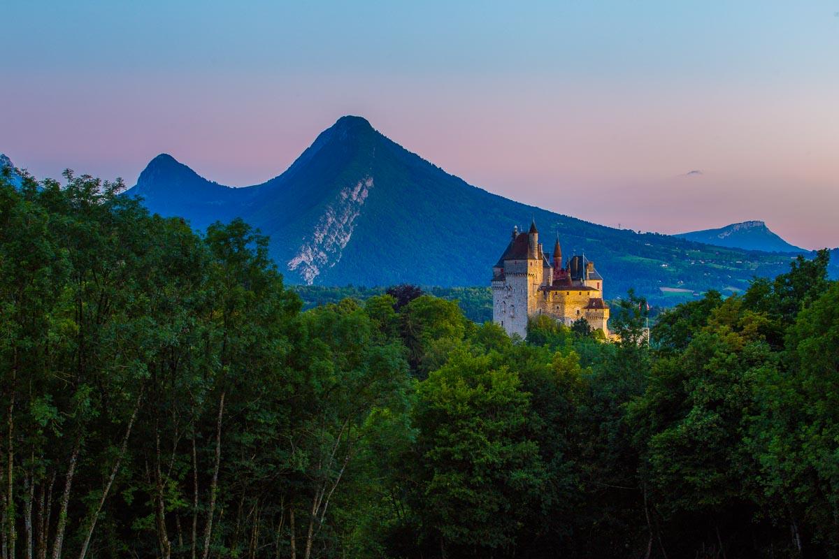 le chateau de menthon saint bernard annecy