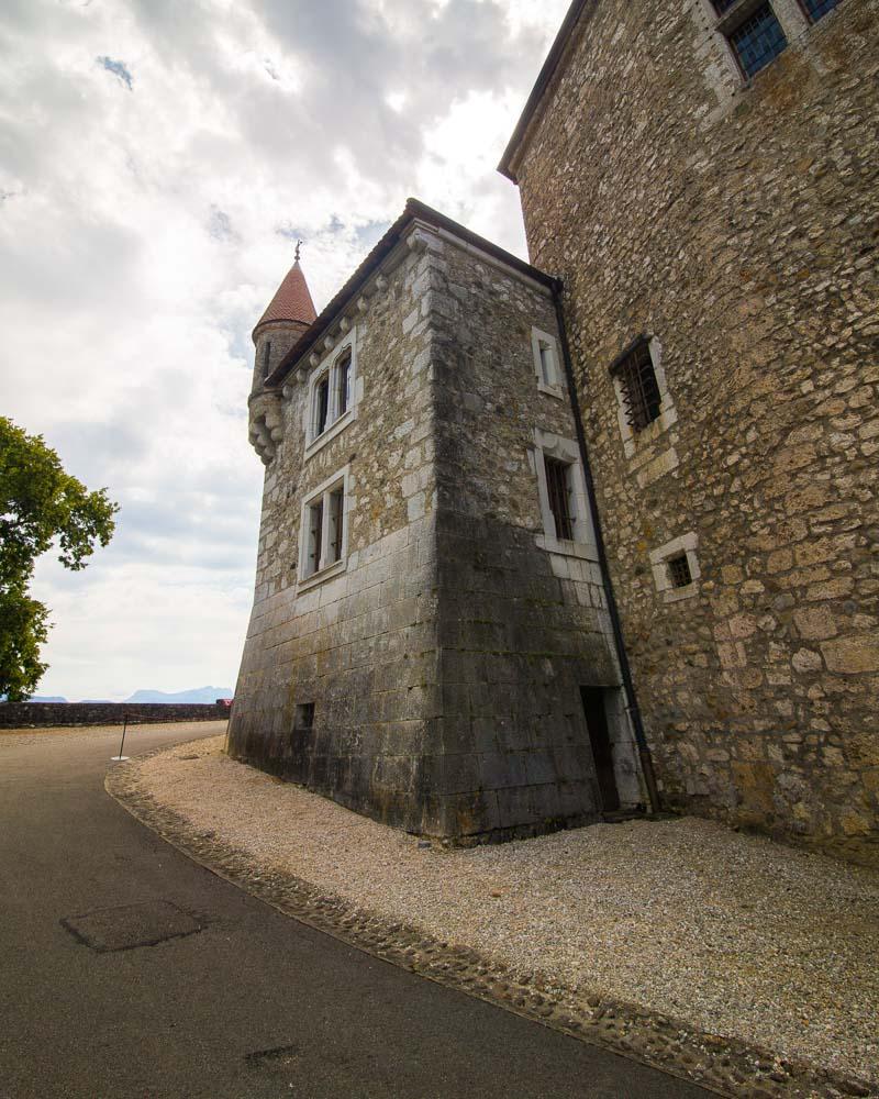 entrance of the castle