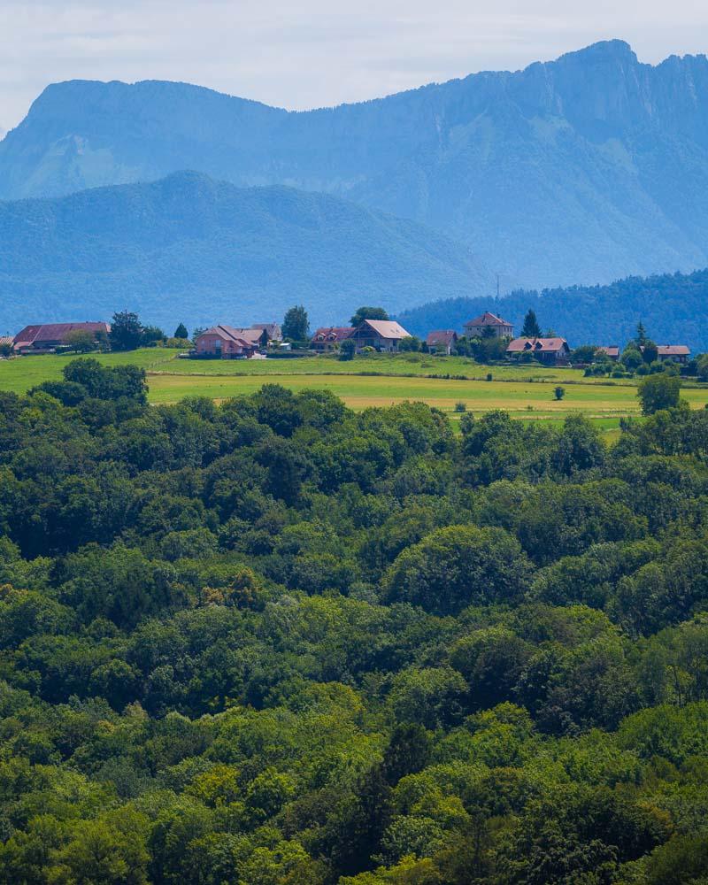 view from the castle