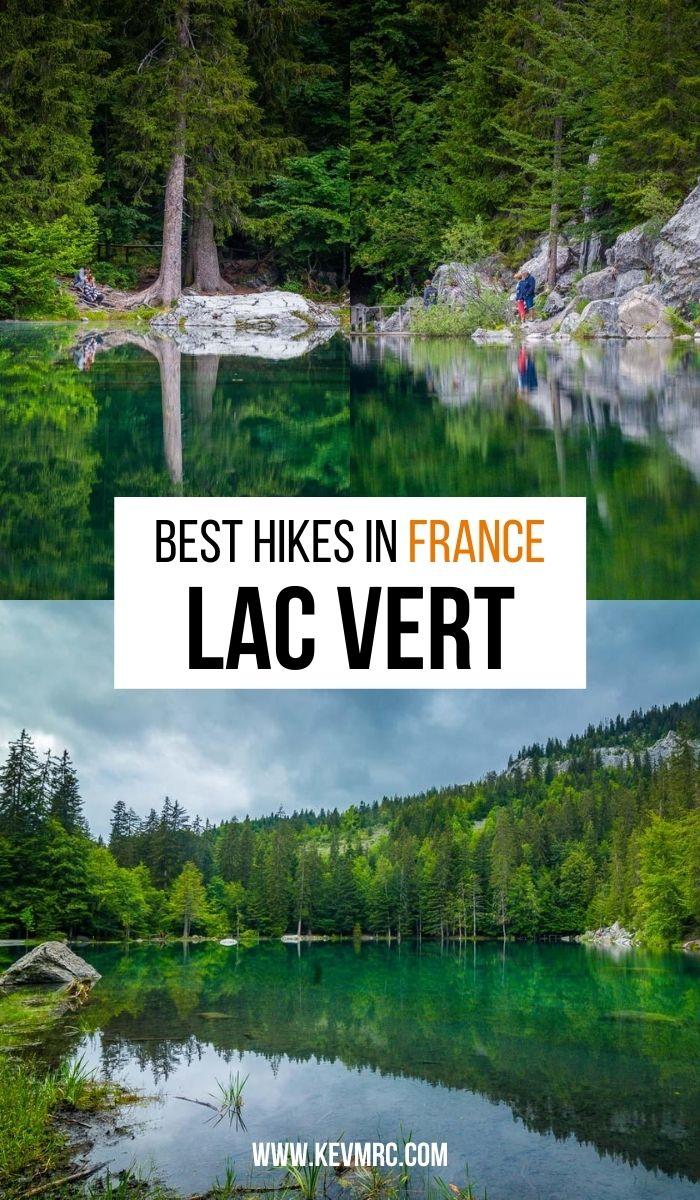 The Lac Vert is a small lake in Passy, Haute-Savoie. Its name means 