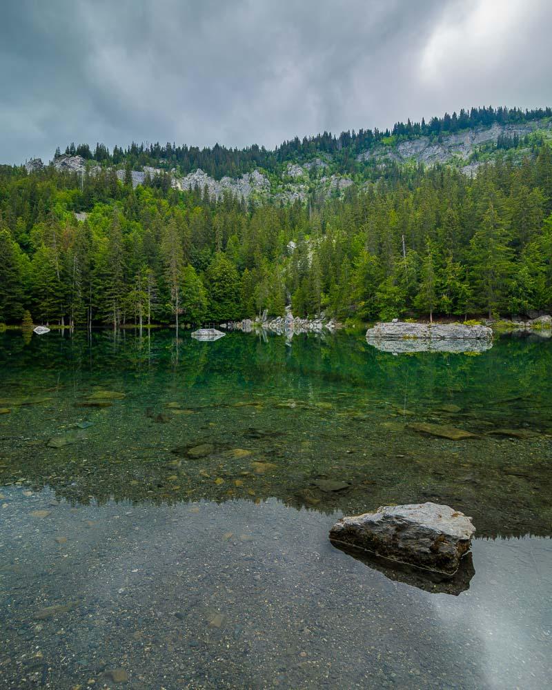 first view of the lac vert