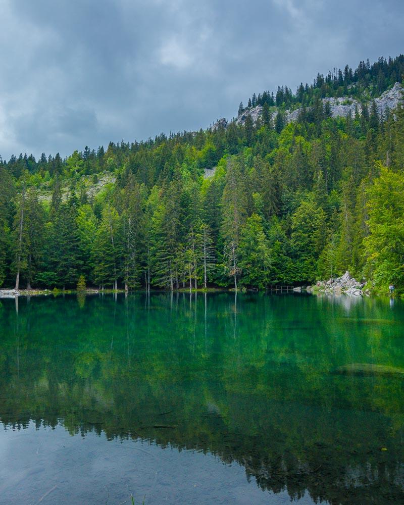 moody weather in lac vert