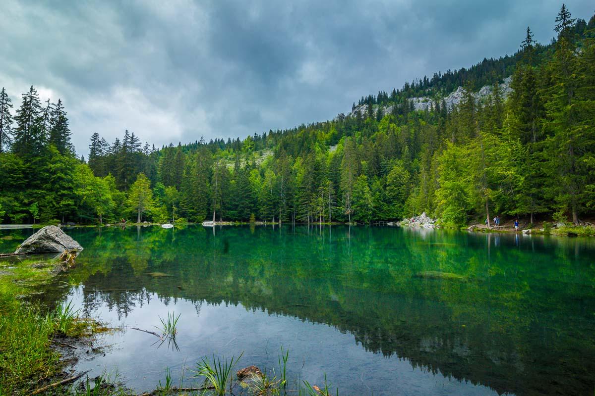 le lac vert passy france