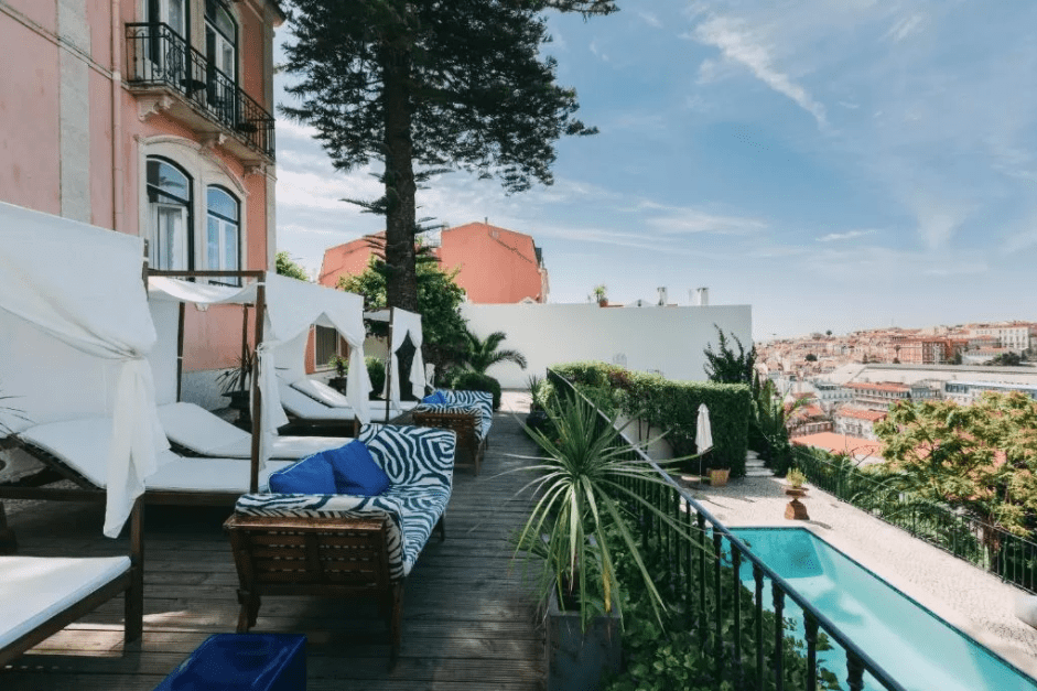 torel palace is one of the best lisbon boutique hotels with pools