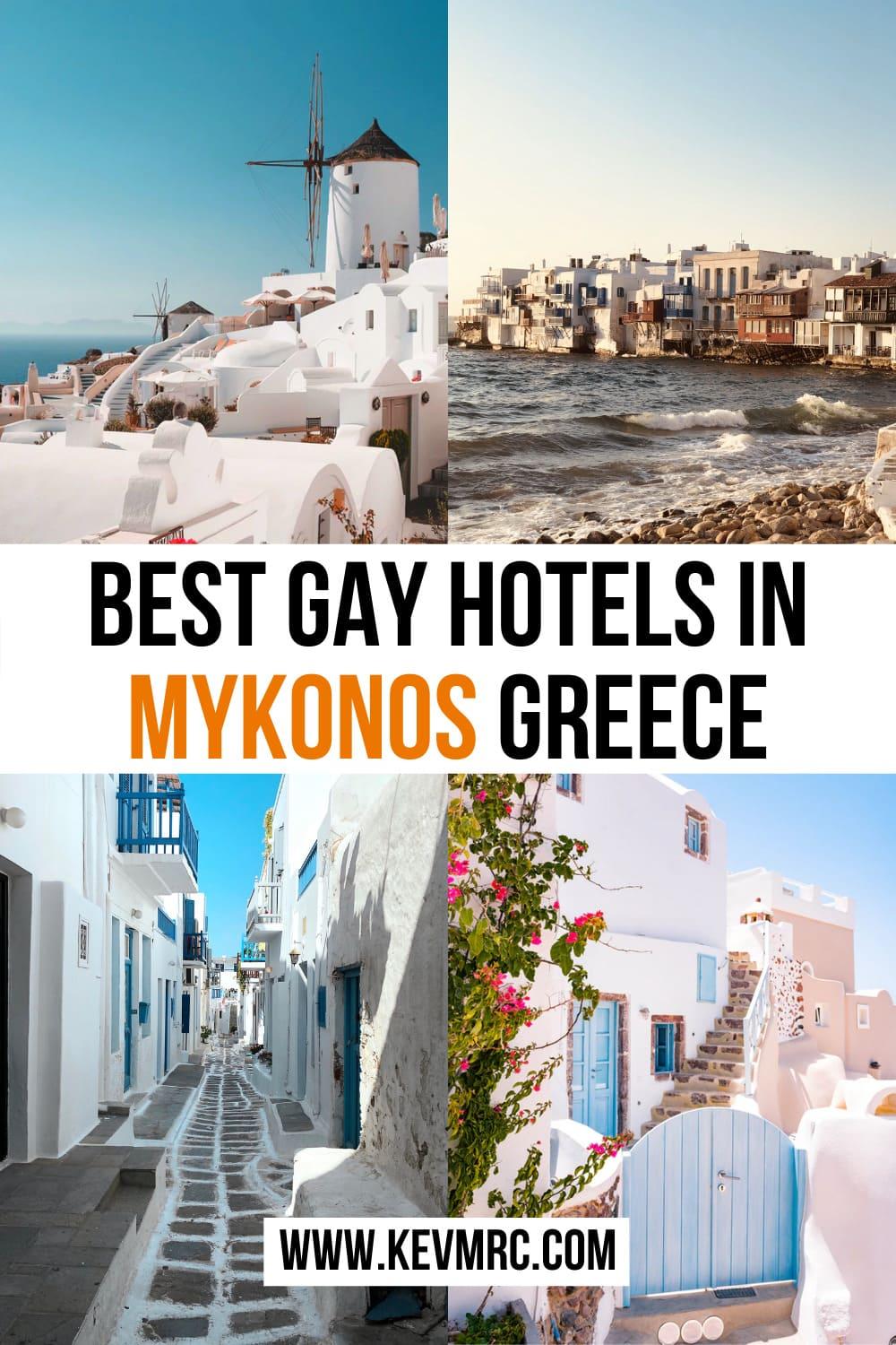 While the whole island warmly welcomes gays, some places and accommodation are especially made for gays. To find them easily, I've made this guide of the best areas and the best gay hotels in Mykonos. best mykonos hotels | mykonos hotel | mykonos greece hotels | where to stay in mykonos #gaytravel